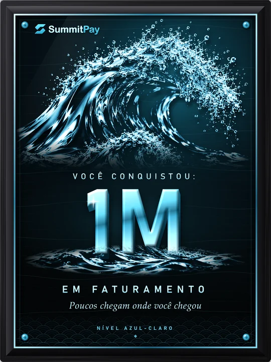 Placa Azul-claro