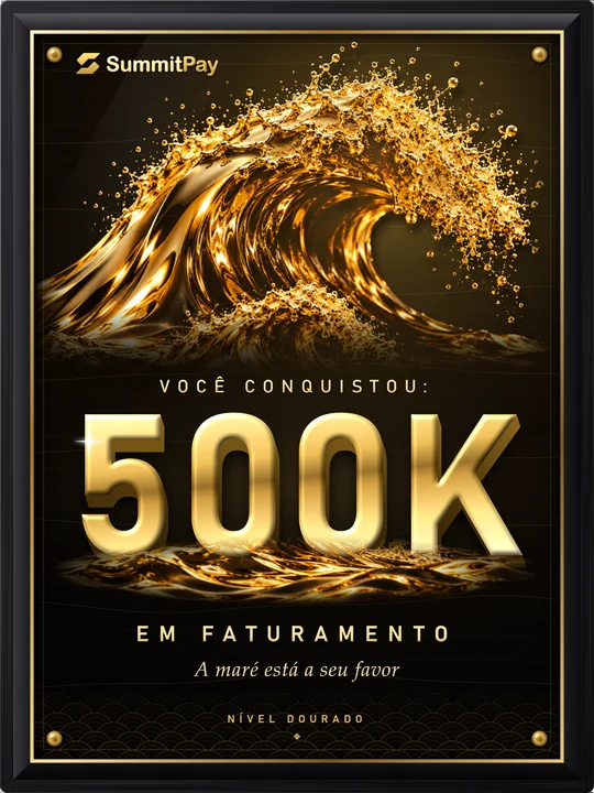 Placa Dourada